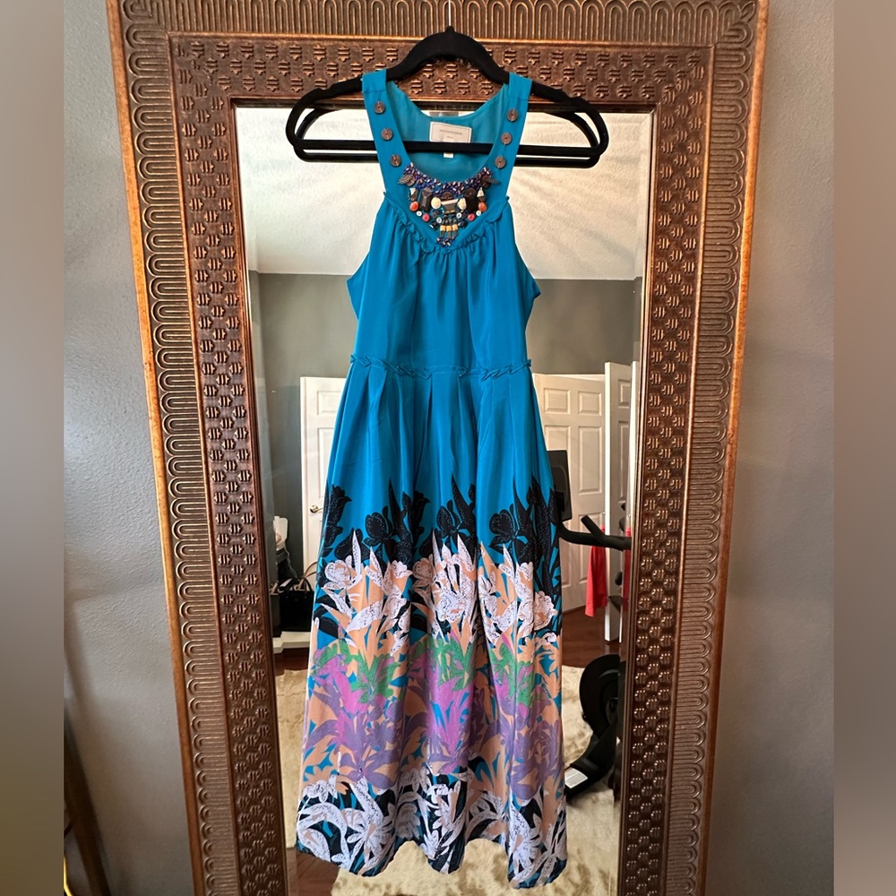 Anthropologie Floral Dress